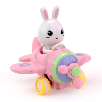 宝宝玩具会动的小玩具 卡通耐摔小兔子惯性滑行小车子
