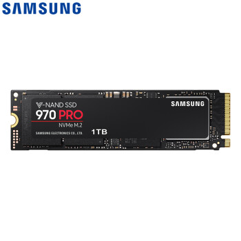 三星（SAMSUNG）1TB SSD固态硬盘 M.2接口(NVMe协议) 970 PRO（MZ-V7P1T0BW）
