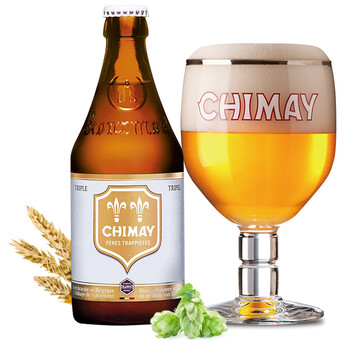 进口啤酒 比利时智美啤酒Chimay 智美白帽啤酒