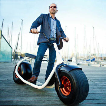 闪速哈雷电动车60V1000W 哈雷风电瓶车电动