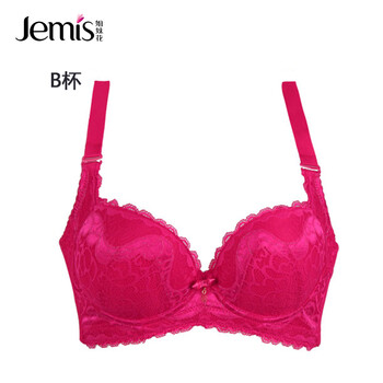 姐妹花大红婚庆嫁衣<em>女士</em>上托收副乳<em>内衣文胸</em> 