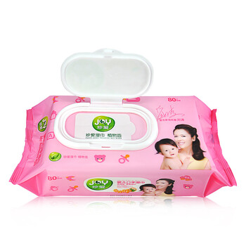 珍爱婴儿口手湿巾80片抽装