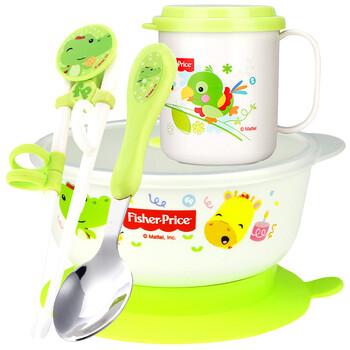 fisher-price费雪儿童餐具 婴儿辅食碗宝宝学习