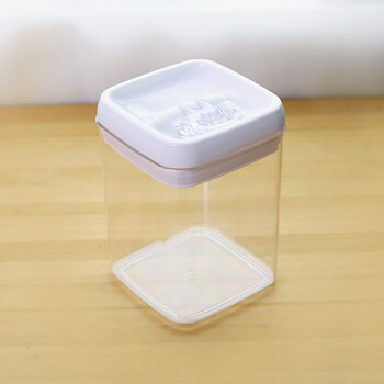 MOMOI透明塑料密封罐 奶粉罐 易扣罐防潮 食