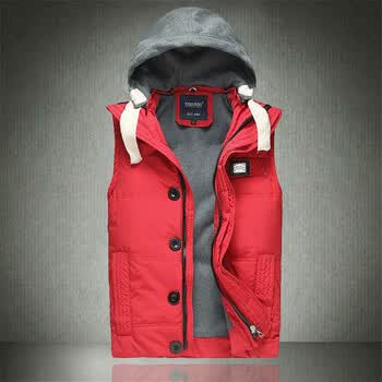 吉普盾2014秋冬新款男装羽绒<em>棉马甲青少年</em>韩