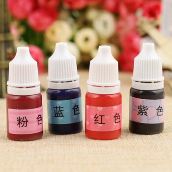 光敏印油 印章油 紫色 10ml