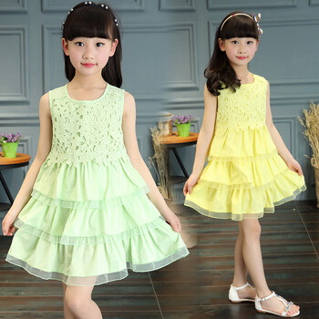 4-12岁女儿童连衣裙5夏装2016新款6中大童7小