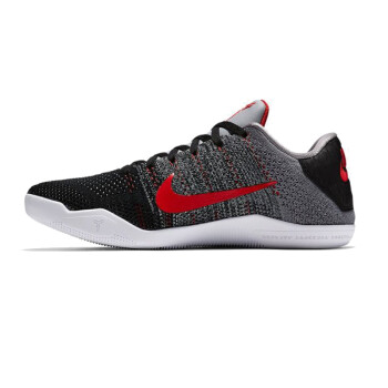 Nike耐克 Kobe11 ZK11 科比十一代低帮篮球鞋 特价清仓 822675-060黑水泥 44