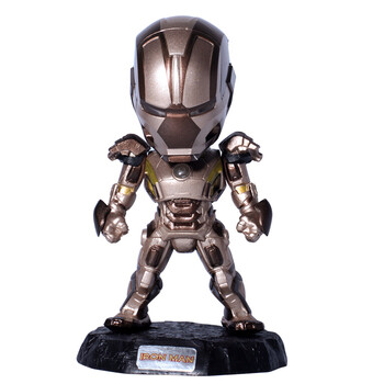 综漫 钢铁侠手办MK42可发光模型Q版动漫公仔