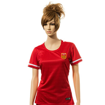 2016中国队足球服16-17女款国家队主场球衣套