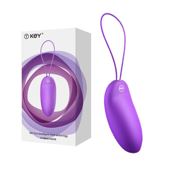 KEY(跳蛋+飞机杯)智能互联APP情趣玩具组合