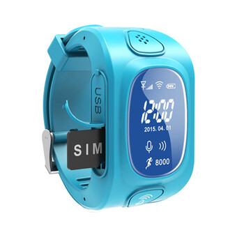 儿童定位智能手表手机小孩插卡安全学生打电话