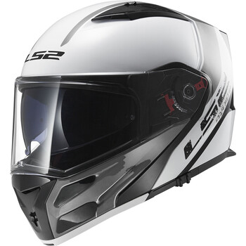 LS2头盔FF324双镜片防雾头盔摩托车揭面盔 特