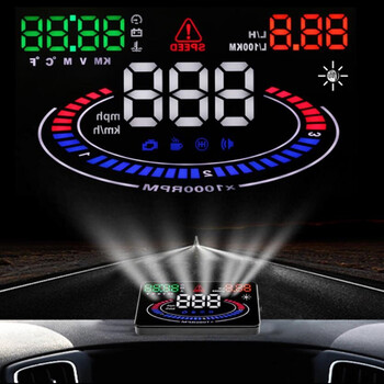 炫宝钻彩适用于车载HUD抬头显示器OBD行车