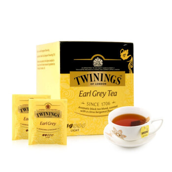 川宁TWININGS英国豪门伯爵红茶茶叶10袋装盒装进口英式红茶包独立袋装