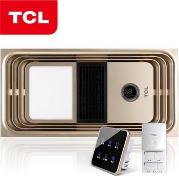 TCL 集成吊顶浴霸 led灯照明 陶瓷PTC风暖超薄