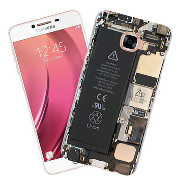 帝摩 浮雕手机保护套\/手机壳 适用于三星C5\/C