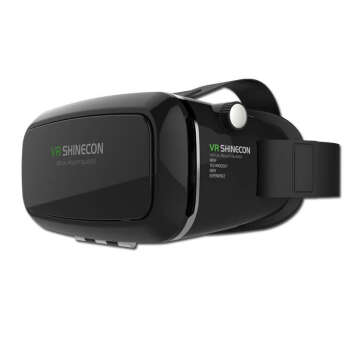 喵咖 VR眼镜 虚拟现实眼镜 苹果安卓通用 黑色