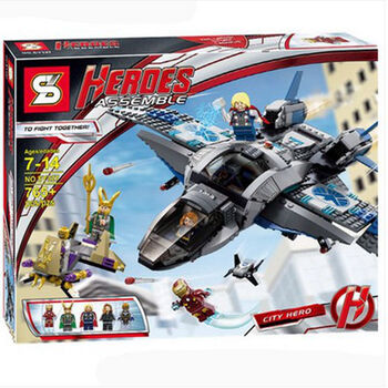 漫羽客 305 复仇者联盟2拼装积木人仔 钢铁侠地