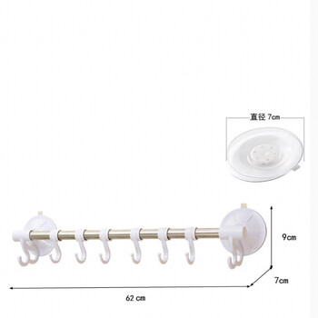 
                                        碧嘉嘉 吸盘浴室卫生间置物架 厕所洗手间储物架 强力免打孔家用收纳架 浴室纸巾盒200B                
