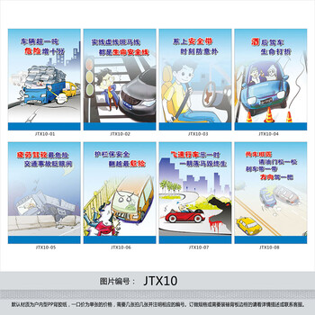 《交通安全宣传画挂图标语海报 交通安全宣传