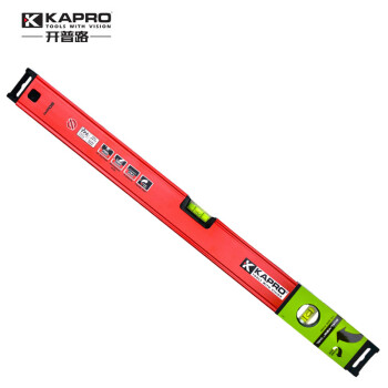 开普路（KAPRO）789重型水平尺高精度平水尺可选磁性铝合金水平仪双视窗 120厘米不带磁 789-40NP-120cm