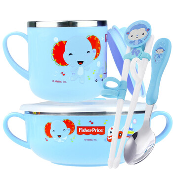 fisher-price费雪儿童餐具 婴儿辅食碗宝宝学习