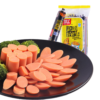 双汇泡面拍档火腿肠办公室休闲零食240g*袋 30g*8支*3袋