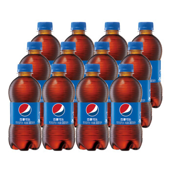 百事可乐 Pepsi 汽水 碳酸饮料整箱 300ml*12瓶（新老包装随机发货）百事出品