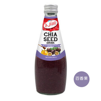 泰国进口饮料 Nit@奇亚籽饮品290ml 草莓百香