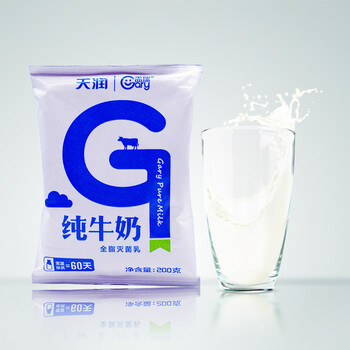【包邮】新疆纯牛奶 天润盖瑞全脂纯牛奶 天润