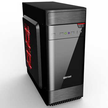 狄派(hiapad)英特尔四核商务办公电脑家用台式