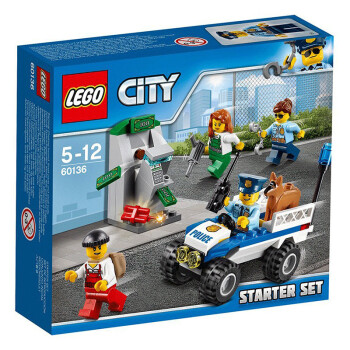 LEGO\/乐高 城市生活FR 60136 警察局入门套装