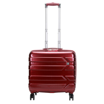 瑞世（SUISSEWIN）  商务旅行箱18英寸小机长箱登机箱万向轮行李箱密码箱 SN6610E 18英寸 红色