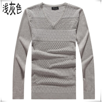 ypaiven2014秋装新款男装 男士毛衣韩版修身套