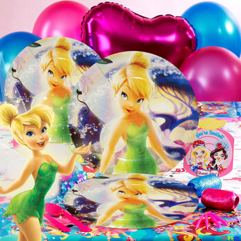 
                                        孩派HighParty生日派对用品 生日聚会用品 迪士尼正品 奇妙仙子主题系列套餐                
