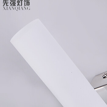 蒙特丽智慧云 时尚现代壁灯镜前灯 MJ1055 卫浴梳妆台装饰灯自带LED贴片光源 (B) 单头/长190mm