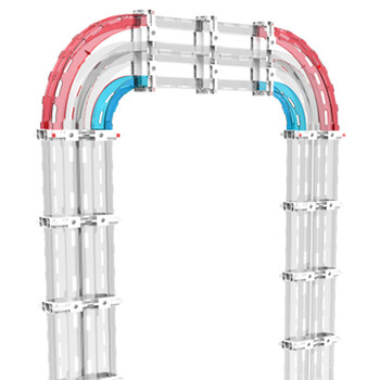 奥迪双钻四驱车玩具零速争霸超音子弹拼装脉冲