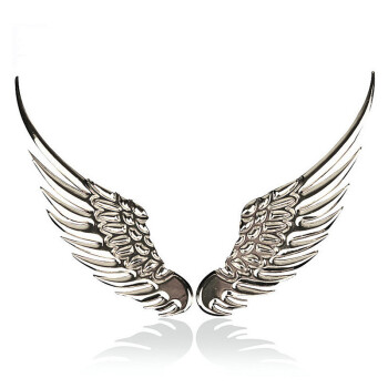 美克杰 天使之翼翅膀时尚车贴 锌合金金属个性