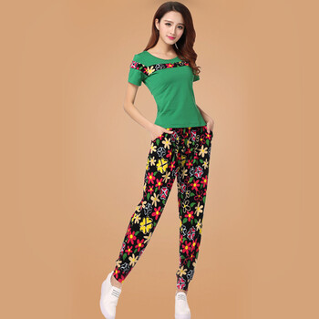 迈舞2016新款秋季广场舞服装套装牛奶丝裙装