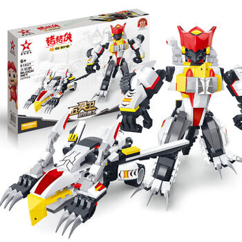 星钻积木玩具塑料拼插模型酷垒式益智玩具恐龙