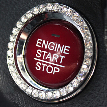 卡饰顿 汽车点火圈装饰 车钥匙一键启动装饰环