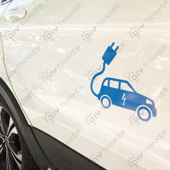 汽车车贴电动汽车标志车身划痕装饰贴纸Car1