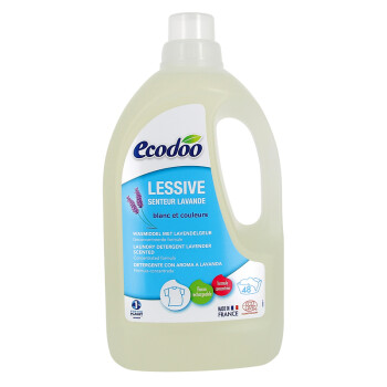 逸乐舒ecodoo法国进口洗衣液欧盟有机低泡易漂洗薰衣草1.5L