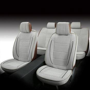 佑亚麻汽车座垫\/坐垫套\/椅套新款四季通用全包