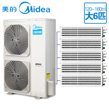 美的(Midea)中央空调家用TR变频系列 一拖三一