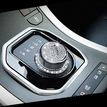 班卡奴 路虎揽胜极光改装内饰 亮片贴片装饰汽