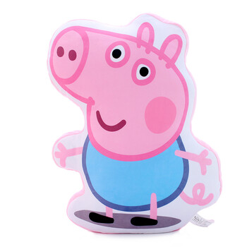 小猪佩奇抱枕毛绒玩具公仔粉红猪小妹布娃娃沙