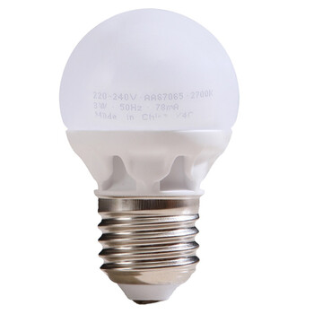 欧司朗（OSRAM）超值P型LED灯泡 3W日光色(4只装）