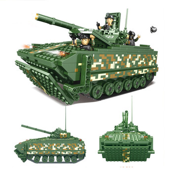 沃马积木特警战队 积木拼装玩具益智 聪明的顺溜雄鹰小子 坦克直升机越野车组装军事积木玩具 背京吉普车587pcs【图片 价格 品牌 报价】-京东